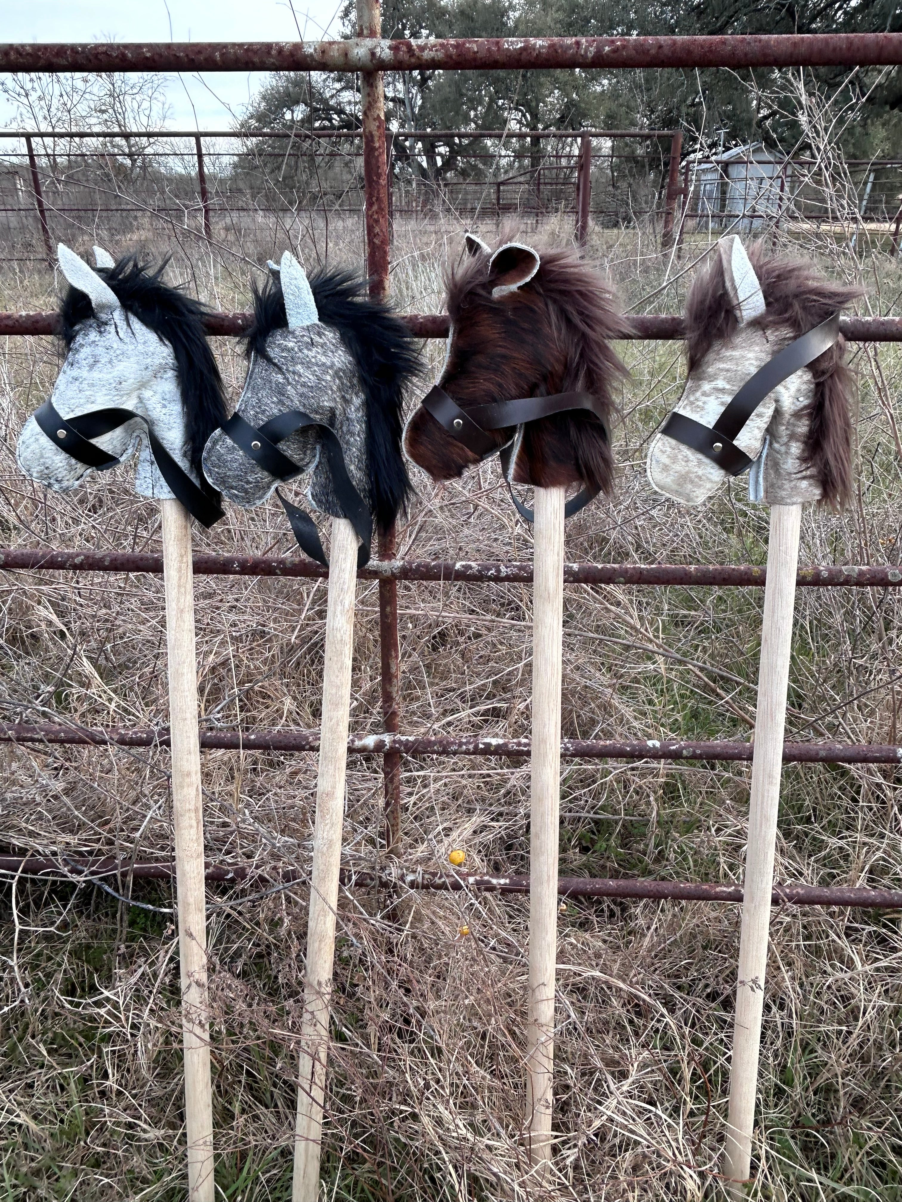 The Little Buckaroo Stick Horse