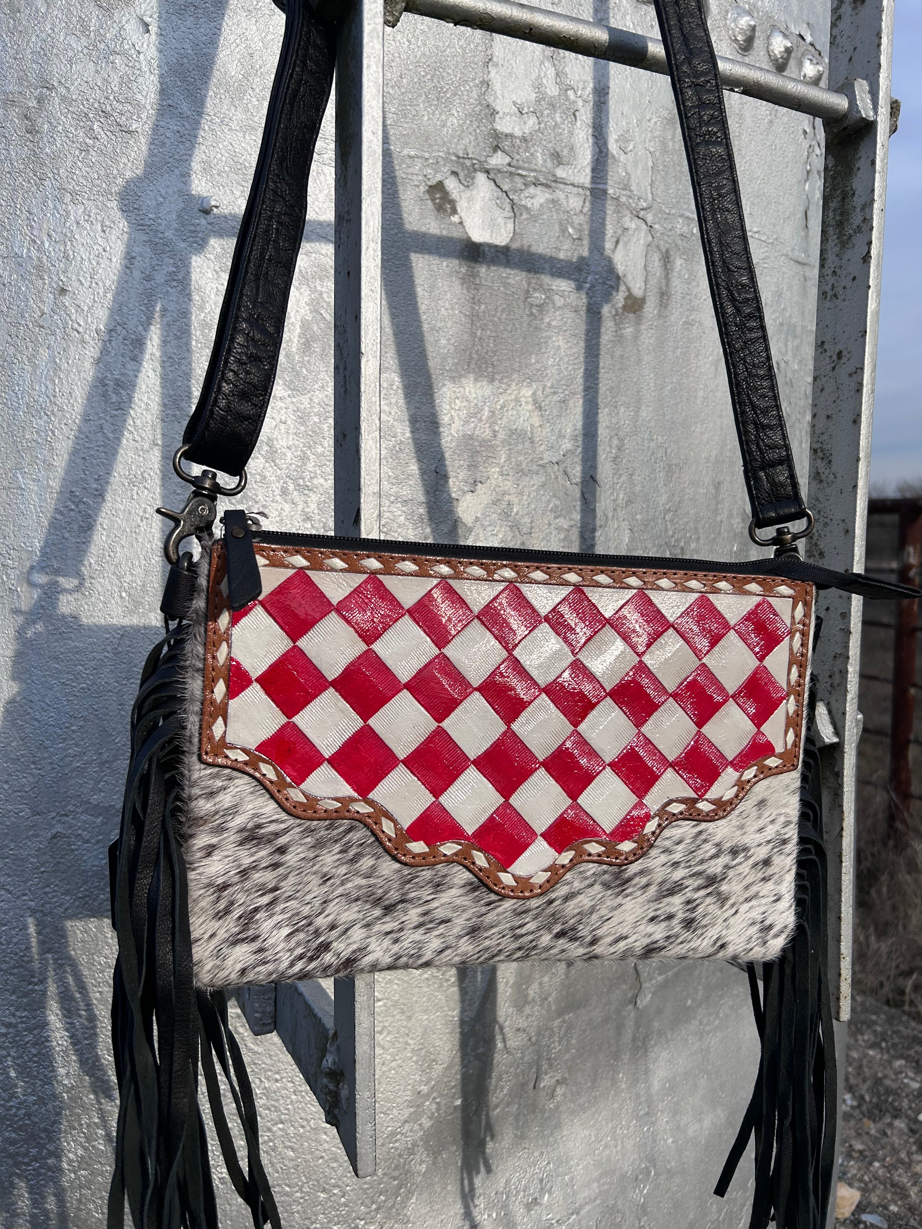 The Checker Board Crossbody