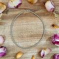 18 inch  4mm silver plated necklace