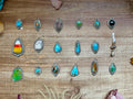 Sterling Silver & Turquoise Charms – Handmade by Jason Ogg & Shay Pfeiffer – USA Made – Pick Your Favorite