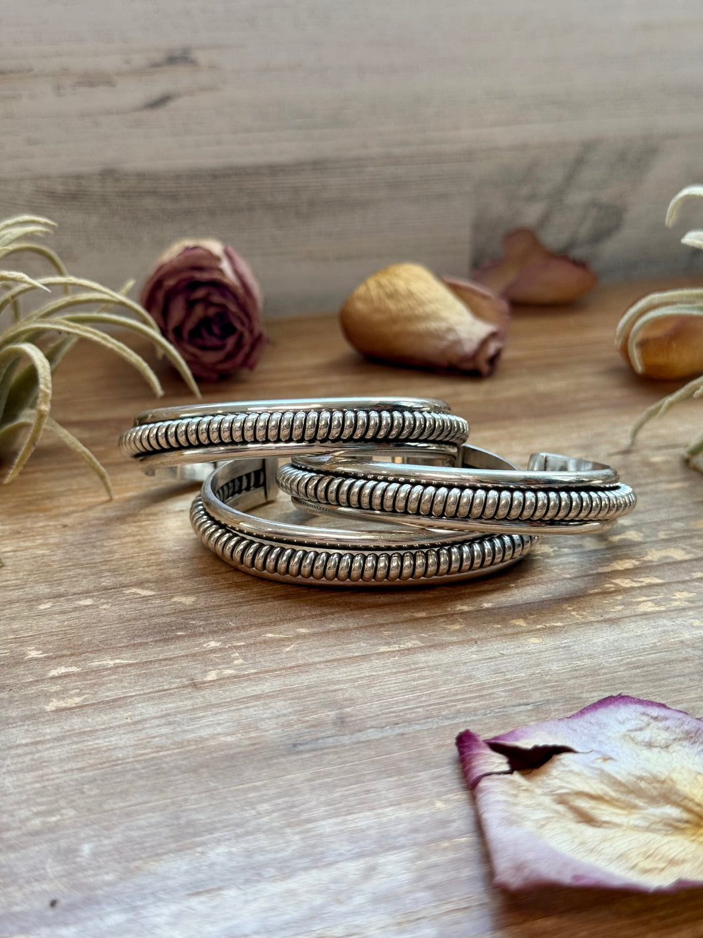 Sterling Silver Heavy-Duty Cuff Bracelet